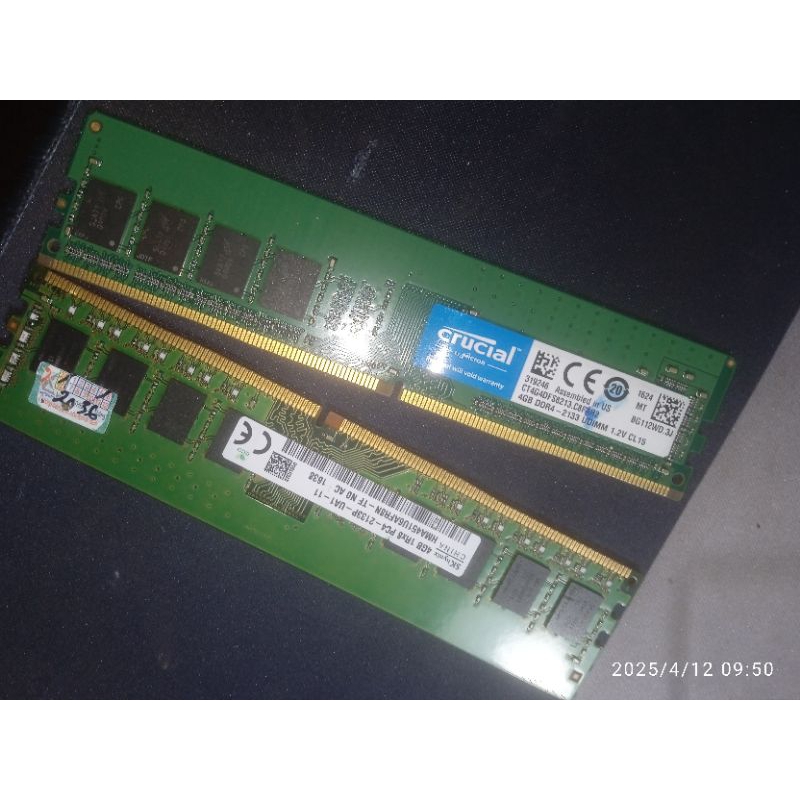 ram 4gb ddr4 khác hãng buss 2133
