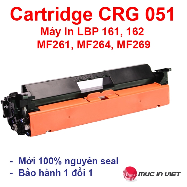 Hộp mực máy in Canon 161DN / 162DW / MF264DW / MF266DN / MF269DW (VAT) - Cartridge CRG 051 - 30A
