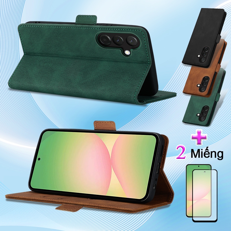 Bao Da 2 Trong 1 Ốp Lưng Dành Cho Điện Thoại Samsung Galaxy A56 A36 A52 A70 A33 A34 A53 A54 5G Bao D