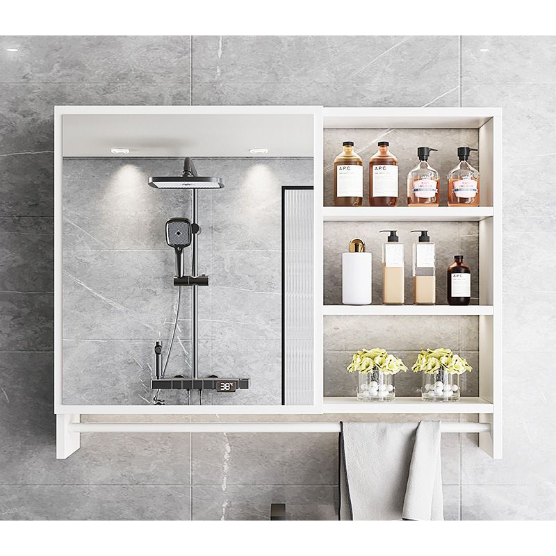 Tủ gương nhà tắm phòng ngủ treo tường màu full trắng nhiều ngăn để đồ tiện lợi decor phòng IGA- GM207 | BigBuy360 - bigbuy360.vn