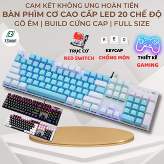 Bàn Phím CƠ Full Crack K1 LED RGB 20 Chế Độ Nháy, Sử Dụng Trục Cơ Học Cao Cấp Red Switch Độ Nẩy Cao Gõ Êm Thế Hệ Cơ Mới