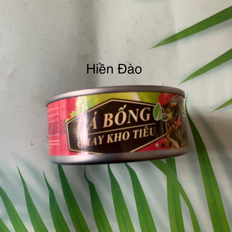 Cá Bống Chay Kho Tiêu chay  Âu Lạc 130 gr