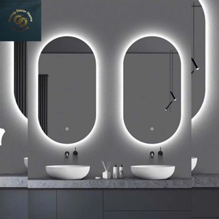  Gương Decor Home Treo Tường Phòng Tắm Hình Oval Cao Cấp Nhiều Kích Thước Đầy Đủ Phụ Kiện 