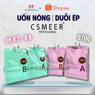 Thuốc Uốn Nóng, Duỗi Ép Tóc CSMEER Chính Hãng 970g -  Thuốc Khỏe, Căng Sóng, Ép Thẳng Bóng, Nhe Mùi.