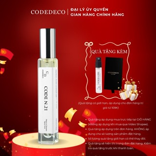 Tinh dầu nước hoa nam CODEDECO CODE N.21 10ml dạng xịt