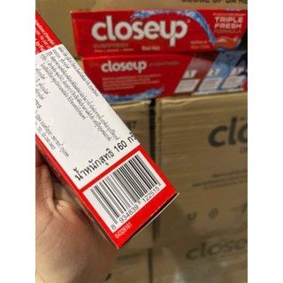 KEM ĐÁNH RĂNG CLOSE UP Red Hot Everfresh 160g THÁI LAN