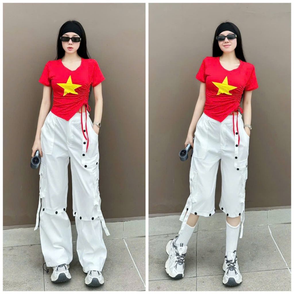 Bộ Sưu Tập Áo Cờ Đỏ Sao Vàng Và Khăn Quàng Cổ Động Đa Dạng Kiểu Dáng