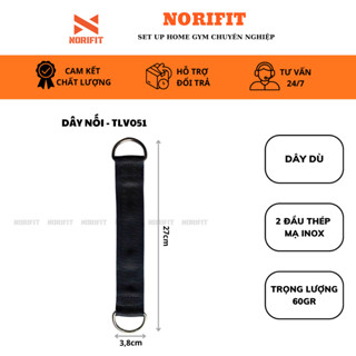  Dây Dù Nối Đầu Móc Inox Hanging Strap Dây Đai Mở Rộng Dây Trợ Lực Ròng Rọc Thiếp Bị Tập Gym TLV051 