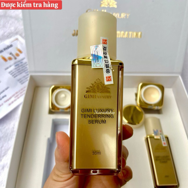 Serum Phục Hồi GiMi Luxury Gold Hàn Quốc (Tenderring Cream 30ml)