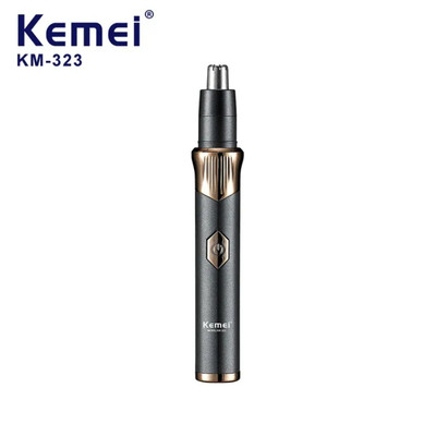 Máy Tỉa Lông Mũi Kemei KM - 323 Dùng Pin Sạc USB Type C