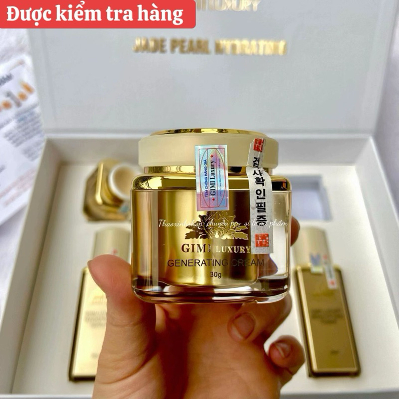 Kem Nám Đêm GiMi Luxury (Gold) Hàn Quốc (Generating Cream 30g)