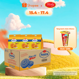 Thùng bánh mì hoa cúc ngàn lớp Festa Richy, HSD 35 ngày, Khách cân nhắc khi đặt SL lớn