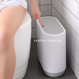 Thùng đựng rác 10L nhà tắm phòng ngủ ECOCO E1906 cao cấp