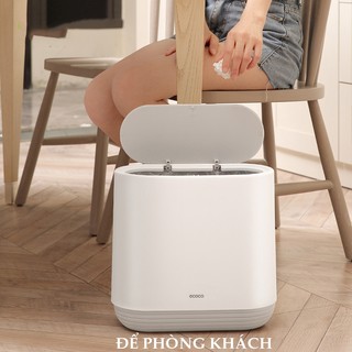 Thùng đựng rác 10L nhà tắm phòng ngủ ECOCO E1906 cao cấp