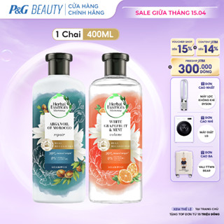 Dầu Gội HERBAL ESSENCES Bồng Bềnh Chiết Xuất Bưởi & Bạc Hà/ Phục Hồi Chiết Xuất Tinh Dầu Morocco Argan - Chai 400ML