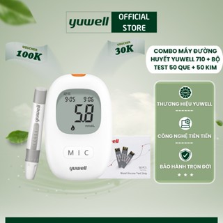 Máy đo đường huyết cao cấp Yuwell 710 chính hãng, BH Trọn đời