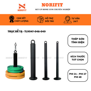  Trục Cắm Tạ Trục Đỡ Tạ Để Tạ Ống Đựng Tạ Kết Hợp Hệ Thống Cáp Ròng Rọc Tập Gym TLV047-048-049 