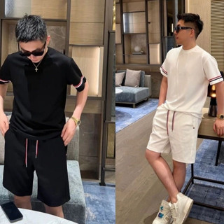 Set quần áo nam cộc tay Tho.me BR, áo phông nam, sét đồ nam mùa hè from dáng rộng thoáng mát