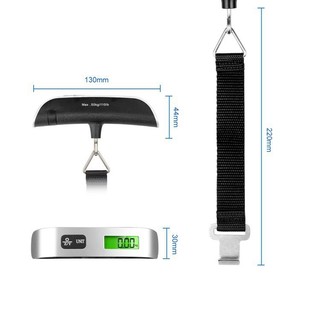 Cân móc điện tử 50kg, cân hành lý bỏ túi siêu tiện lợi