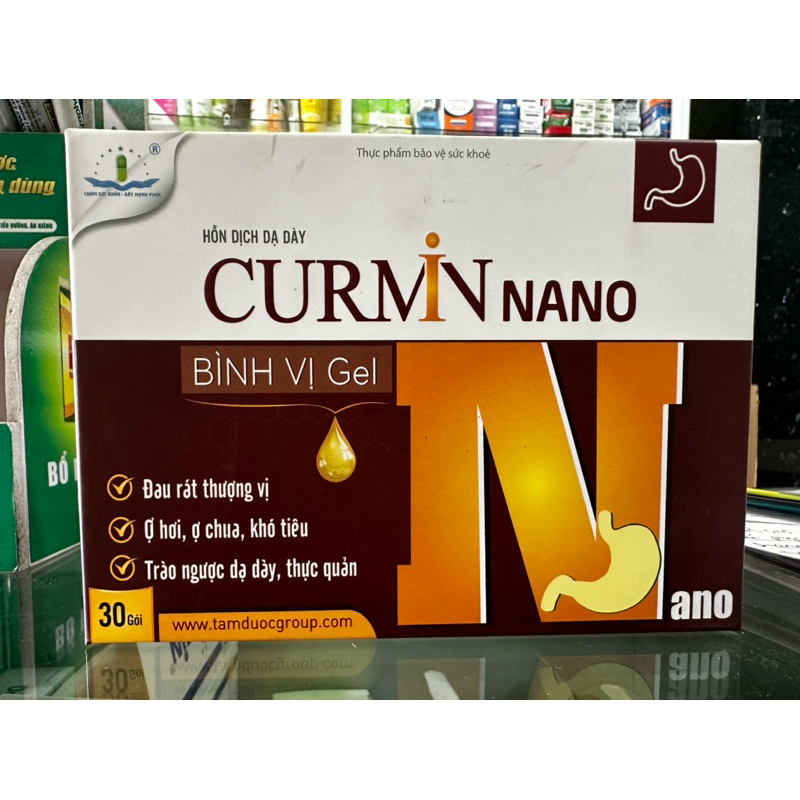 CURMIN NANO Bình Vị Gel ( hỗn dịch dạ dày) hỗ trợ dạ dày