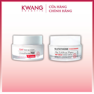 Kem Dưỡng Angel’s Liquid Glutathione 7 Day và 700 V–Cream Hỗ trợ trắng da Glutathione 700 V–Cream 50ml