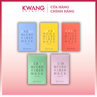 Mặt nạ Be’Balance Vải Vi Sợi Cao Cấp Cấp Ẩm, Phục Hồi, Dưỡng Sáng Chăm Sóc Da Chuyên sâu Hàn Quốc