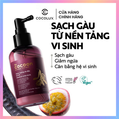 Nước Dưỡng Da Đầu cocoon Bồ Kết Gleditsia Sclap Tonic 140ml Dưỡng Tóc Giảm Gàu Cho Da Đầu Nhạy Cảm