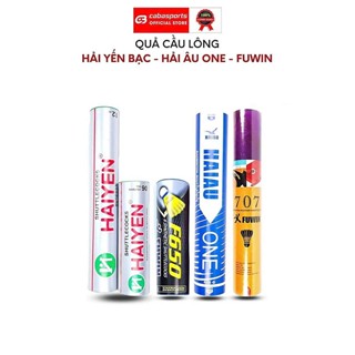 Quả cầu lông Hải Yến, ống cầu lông nhựa chất lượng tập luyện thể thao giá rẻ chính hãng