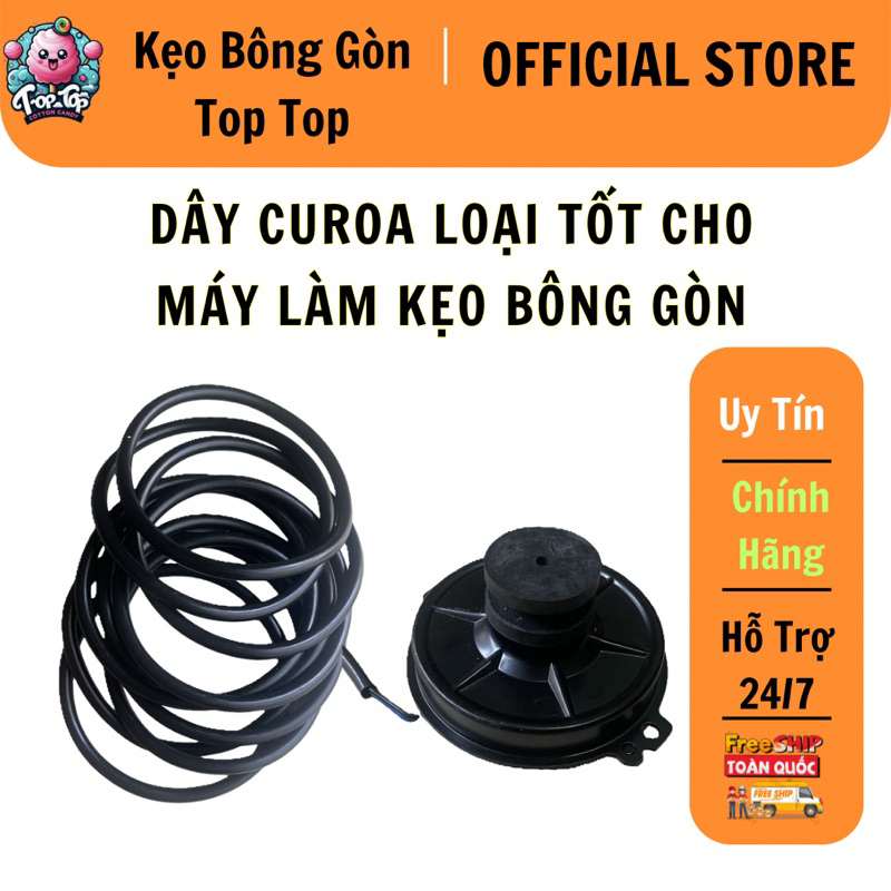 Dây curoa máy làm kẹo bông gòn.( Loại tốt)