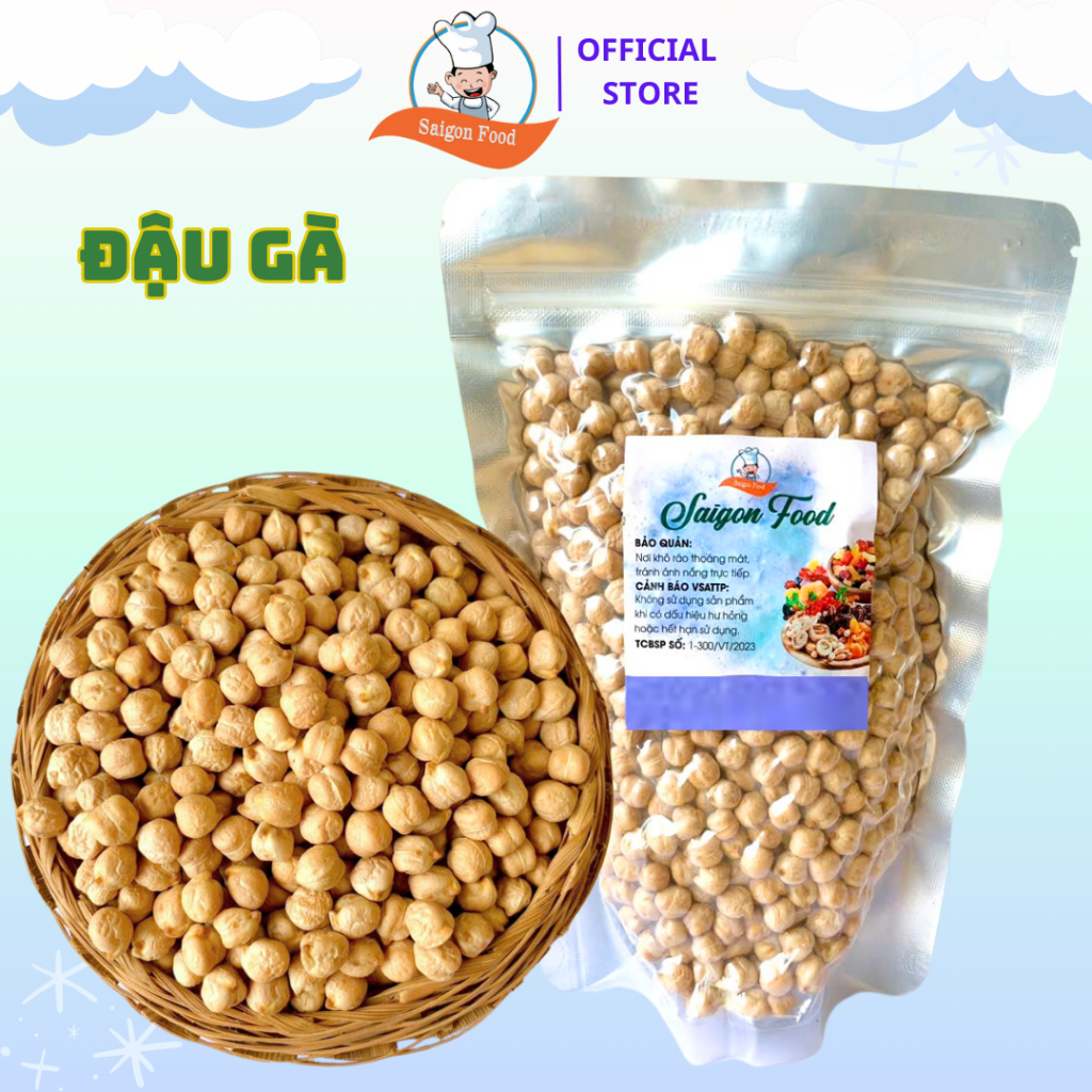 1KG ĐẬU GÀ (HẠT CHƯA CHẾ BIẾN) - SAIGONFOOD