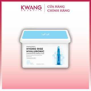[350g] Hộp 30 miếng Mặt nạ Wonjin Effect Hydro Rise Hyaluronic Cấp Ẩm Hàn Quốc (Xanh Dương)