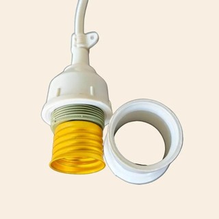 Đui đèn kín nước SANOMAX, đui đèn chống nước E27, dây dài 20cm (Bảo hành)