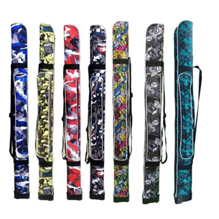 Bao Đựng Cần Câu Đơn Câu Đài Bao Cứng Dài 1m25, 1 Ngăn Chính 1 Ngăn Phụ Màu Ngẫu Nhiên