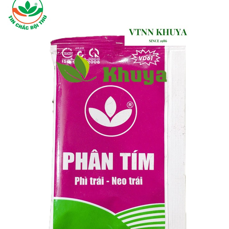 Phân tím đậm đặc Bung đọt Ra rễ Phì trái Vidan 10ml