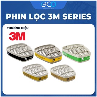 Phin lọc độc, phin lọc hữu cơ 3M 6001, 3M 6003 ,3M 6004, 3M 6006 và 3M 6007 dành cho mặt nạ 3M