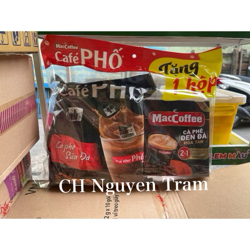 Cà phê sữa đá Cà phê Phố bịch 30 gói