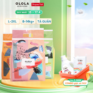 Tã/Bỉm Quần Cao Cấp OLOLA Skin Fit Đủ Size L26/XL22/XXL18 Hàn Quốc Cho Bé, Mỏng Nhẹ, Mềm Thoáng, Thấm Hút Nhanh