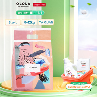 Tã/Bỉm Quần Cao Cấp OLOLA Skin Fit Size L 26 Miếng Hàn Quốc Cho Bé, Mỏng Nhẹ, Mềm Thoáng, Thấm Hút Nhanh