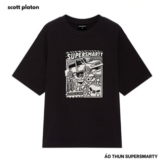 Áo thun Supersmarty - Chất liệu cotton dày dặn đứng form Scott Platon