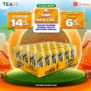 Thùng 24 Lon Nước Tăng Lực Sting Vàng (320ml/lon)