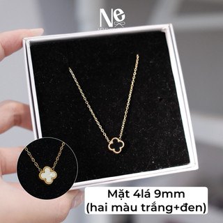 Dây Chuyền Titan Cỏ 4 Lá - phụ kiên titan - hàng mới về - phụ kiện nữ
