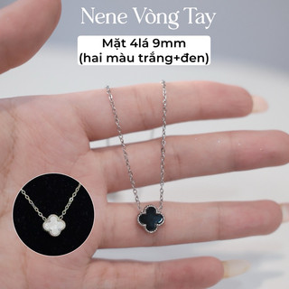 Dây Chuyền Titan Cỏ 4 Lá - phụ kiên titan - hàng mới về - phụ kiện nữ