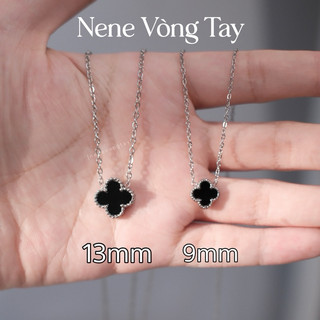 Dây Chuyền Titan Cỏ 4 Lá - phụ kiên titan - hàng mới về - phụ kiện nữ