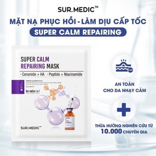 Tinh Chất Dưỡng Da - Mặt Nạ Giấy Sur.Medic dưỡng trắng, cấp ẩm, làm dịu da