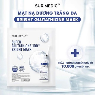 Tinh Chất Dưỡng Da - Mặt Nạ Giấy Sur.Medic dưỡng trắng, cấp ẩm, làm dịu da