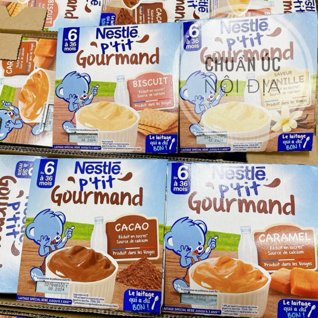 [DATE MỚI] Váng sữa Nestle - ( Lốc 4 hộp x 100g ) + Sữa chua nguội Bledina Pháp - 330g ( Vỉ 6 hộp x 55g ) - Tem Phụ