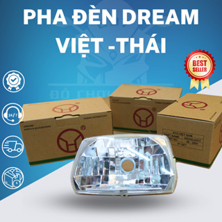 Pha đèn Dream Việt - Thái hàng liên doanh Việt, chất liệu ABS độ bền 5 năm