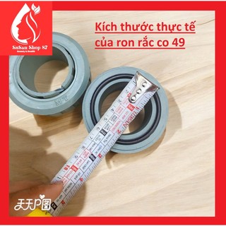 [Bịch 10 cái]  Ron rắc co, ron nối sống nhựa PVC size 21,27,34,42,49,60 Hiệu Mặt Trời