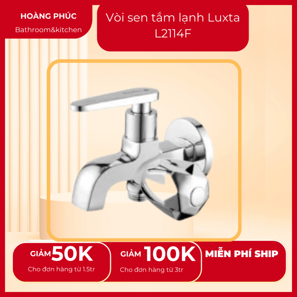 Vòi sen tắm lạnh Luxta L2114F