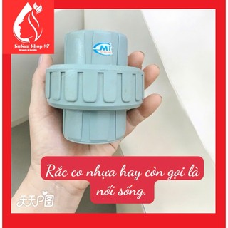 [Bịch 10 cái]  Ron rắc co, ron nối sống nhựa PVC size 21,27,34,42,49,60 Hiệu Mặt Trời